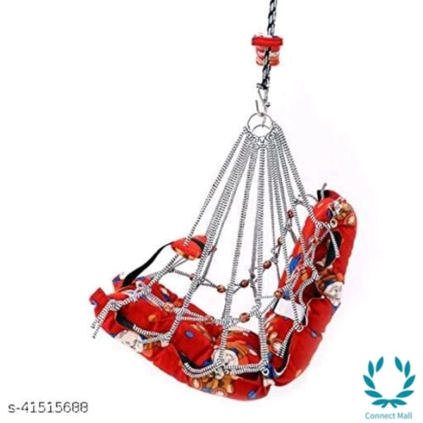 Fancy Hanging Cradle - L XH X B (75 X40 X40)cm, Cradle Material : Cotton,  Jhula, Pack Of:1